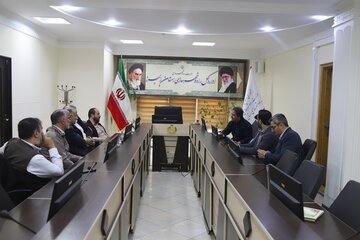 دیدار مدیرکل راه و شهرسازی البرز با رئیس سازمان بسیج ادارات و کارمندان استان به مناسبت هفته بسیج