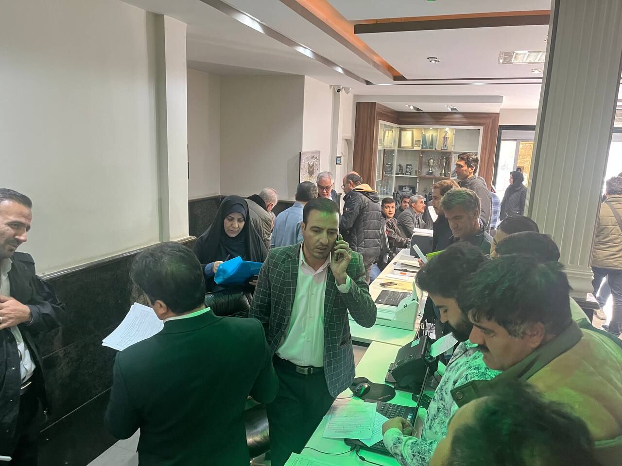 برگزاری میز خدمت اداره‌کل راه و شهرسازی استان زنجان