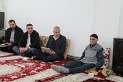دیدار مدیرکل راه و شهرسازی آذربایجان غربی با خانواده ۲ شهید
