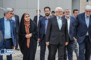 ببینید|حضور دکتر عارف و وزیر راه و شهرسازی در پارک فناوری پردیس