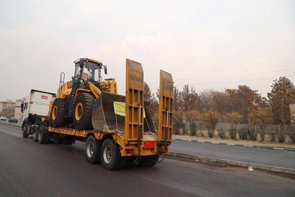 ببینید| مانور برخط ماشین آلات راهداری زمستانی در آزادراه کرج قزوین -استان البرز
