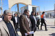 ب️بینید| بازدید معاون وزیر راه و شهرسازی و رییس سازمان راهداری وحمل‌ونقل جاده‌ای از پایانه مرزی سومار