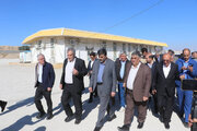 ب️بینید| بازدید معاون وزیر راه و شهرسازی و رییس سازمان راهداری وحمل‌ونقل جاده‌ای از پایانه مرزی سومار