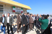 ب️بینید| بازدید معاون وزیر راه و شهرسازی و رییس سازمان راهداری وحمل‌ونقل جاده‌ای از پایانه مرزی سومار