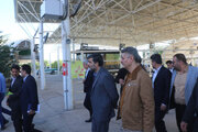 ️ببینید| بازدید معاون وزیر راه و شهرسازی و رییس سازمان راهداری وحمل‌ونقل جاده‌ای از پایانه مرزی خسروی