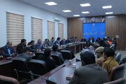 جلسه بررسي پروژه هاي عمراني  بافت به رياست دكتر سيد مصطفي آيت اللهي موسوي