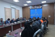 جلسه بررسي پروژه هاي عمراني  بافت به رياست دكتر سيد مصطفي آيت اللهي موسوي