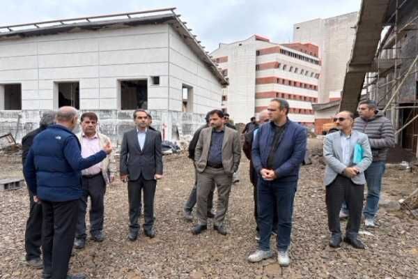 بازدید از بیمارستان لاکان رشت