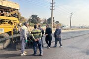 ببینید|بازدید داریوش باقرجوان مدیرکل‌راهداری‌و‌حمل‌و نقل جاده ای استان البرز از عملیات آسفالت پروژه تعریض ازاد راه کرج قزوین محدوده بهشت سکینه