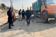 ببینید|بازدید داریوش باقرجوان مدیرکل‌راهداری‌و‌حمل‌و نقل جاده ای استان البرز از عملیات آسفالت پروژه تعریض ازاد راه کرج قزوین محدوده بهشت سکینه