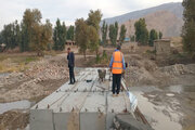 ببینید|  اجرای عملیات دستک های پل باکسی در حال احداث روستای باویسی در نقطه صفر مرزی دشت ذهاب استان کرمانشاه