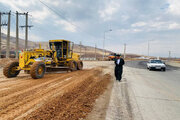 ببینید| ️عملیات ایمن سازی تقاطع شهرک صنعتی بیاشوش در محور جوانرود به سه راه بیاشوش استان کرمانشاه