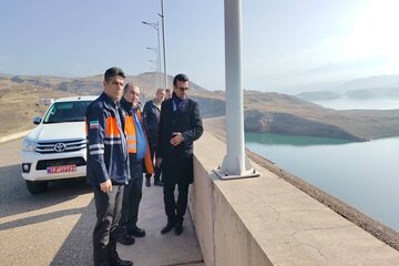 ببینید|بازدید مدیرکل راهداری و حمل و نقل جاده‌ای استان البرز از محور روستایی خورانک و سد طالقان