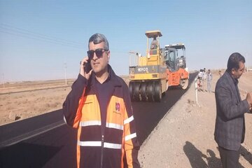 ببینید|نظارت مدیر کل راه و شهرسازی شرق استان سمنان  بر پروژه‌های عمرانی