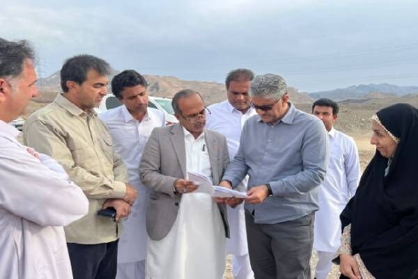 بازدید معاون هماهنگی امور عمرانی استاندار سیستان و بلوچستان از محور فنوج - تنگه سرحه