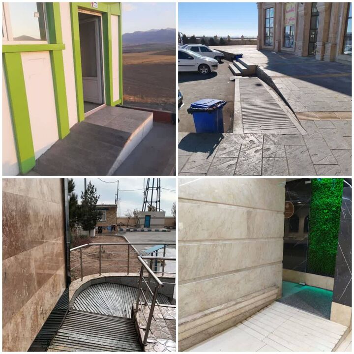 مناسب سازی معابر همدان