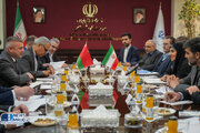 ببینید| دیدار وزیر صنایع جمهوری بلاروس و هیات همراه با وزیر راه و شهرسازی کشورمان