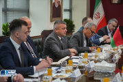 ببینید| دیدار وزیر صنایع جمهوری بلاروس و هیات همراه با وزیر راه و شهرسازی کشورمان