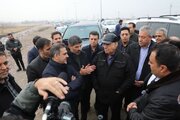 سفر معاون وزیر و مدیرعامل شرکت ساخت و توسعه زیربناهای حمل‌ونقل کشور به آذربايجان‌غربی