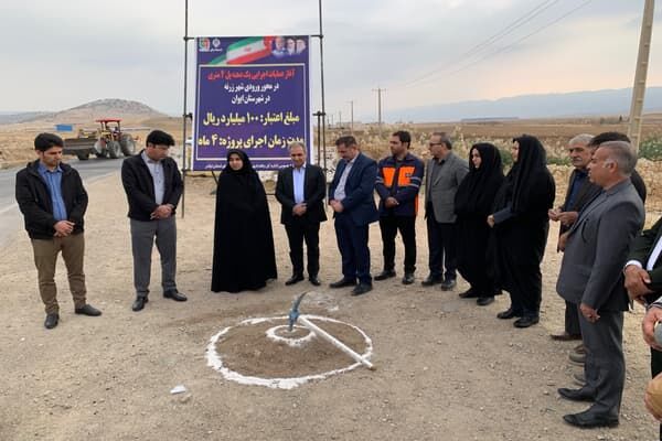 آغاز عملیات اجرایی پل زرنه