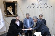 ببینید| آیین تجلیل از بانوان شاغل در اداره کل راه و شهرسازی خوزستان و گرامیداشت روز زن