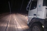 ایستاده در برف، پایدار به خدمت گزارش تصویری //تلاش های شبانه راهداران شهرستان شاهیندژ در برف روبی محورهای تکاب شاهیندژ_ گردنه مایین بلاغ