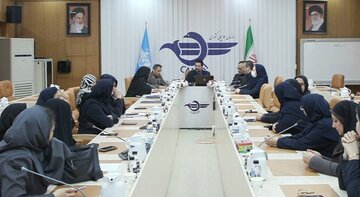 نشست سرپرست سازمان هواپیمایی کشوری با بانوان همکار در سازمان