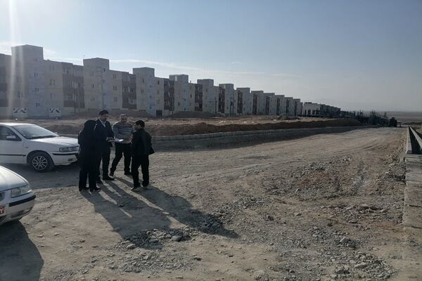 بررسی میدانی طرح‌های جوانی جمعیت، نهضت ملی مسکن و بازآفرینی شهری در بازدید مشترک مدیران دستگاه‌های اجرایی شهرستان شیروان