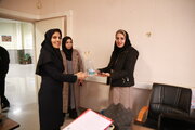 تجلیل از بانوان اداره کل راه و شهرسازی استان قزوین به مناسبت گرامیداشت روز زن