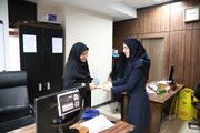 تجلیل از بانوان اداره کل راه و شهرسازی استان قزوین به مناسبت گرامیداشت روز زن