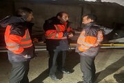 ببینید| بازدید مدیر کل راهداری و حمل و‌نقل جاده ای استان البرز از محور کرج کندوان همزمان با آغاز بارش برف و‌باران