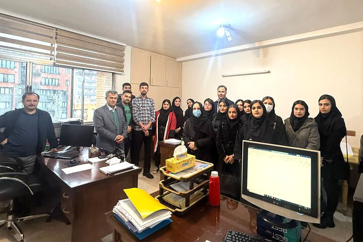 بازدید دانشجویان رشته مهندسی شهرسازی از اداره کل راه و شهرسازی آذربایجان شرقی