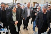 ببینید | افتتاح نهمین نمایشگاه بین‌المللی حمل‌ونقل، لجستیک و صنایع وابسته با حضور وزیر راه و شهرسازی