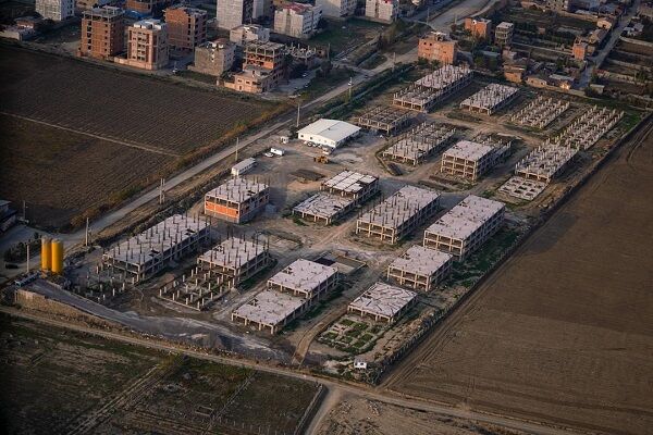 پیشرفت پروژه نهضت مسکن ملی در سایت آسایش گرگان/۳۵ بلوک، ۷۰۰ واحد، یک هدف