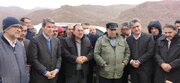 ببینید | سفر معاون وزیر راه و شهرسازی و مدیرعامل شرکت ساخت و توسعه زیربناهای حمل‌ونقل کشور به استان خراسان شمالی