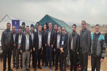 حضور تیم‌های تخصصی اداره‌کل راه و شهرسازی خراسان شمالی در مانور تمام‌عیار زلزله بجنورد