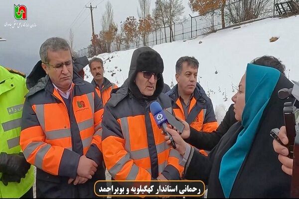 ویدیو | نمره خیلی خوب استاندار کهگیلویه و بویراحمد به راهداران استان بابت عملیات ویژه برفروبی