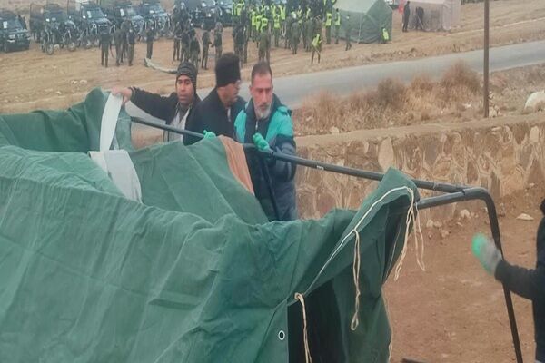 حضور تیم‌های تخصصی اداره‌کل راه و شهرسازی خراسان شمالی در مانور تمام‌عیار زلزله بجنورد