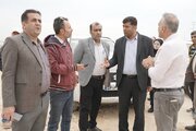 ببینید| بازدید مدیرکل راه و شهرسازی استان بوشهر از روند عملیات اجرایی آماده‌سازی طرح نهضت ملی مسکن شهر بوشهر