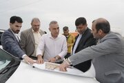 ببینید| بازدید مدیرکل راه و شهرسازی استان بوشهر از روند عملیات اجرایی آماده‌سازی طرح نهضت ملی مسکن شهر بوشهر