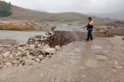 ببینید|  ساماندهی پل راه روستایی کوزه رود آسیب دیده بعد از بارندگی استان کرمانشاه