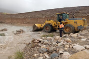 ببینید|  ساماندهی پل راه روستایی کوزه رود آسیب دیده بعد از بارندگی استان کرمانشاه