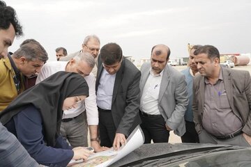 بازدید مدیر کل از اراضی 450 هکتاری بوشهر