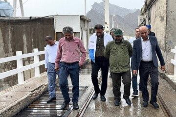 مدیرکل راه و شهرسازی هرمزگان از محورهای مواصلاتی و سد استقلال میناب بازدید کرد