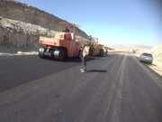 ببینید| عملیات ساخت بزرگراه زاهدان- خاش قطعه دو