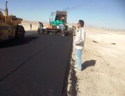 ببینید| عملیات ساخت بزرگراه زاهدان- خاش قطعه دو