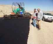 ببینید| عملیات ساخت بزرگراه زاهدان- خاش قطعه دو