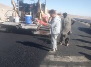 ببینید| عملیات ساخت بزرگراه زاهدان- خاش قطعه دو