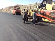 ببینید| عملیات ساخت بزرگراه زاهدان- خاش قطعه دو