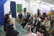برپایی میز خدمت اداره‌کل راه و شهرسازی استان البرز در شهرک پیام ماهدشت